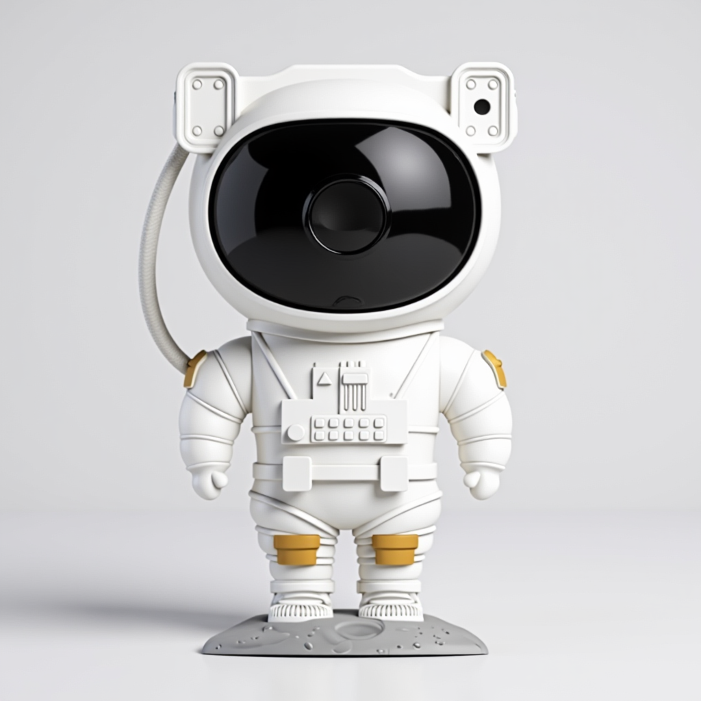 Proyector Astronauta Galaxia LED - foto de estudio